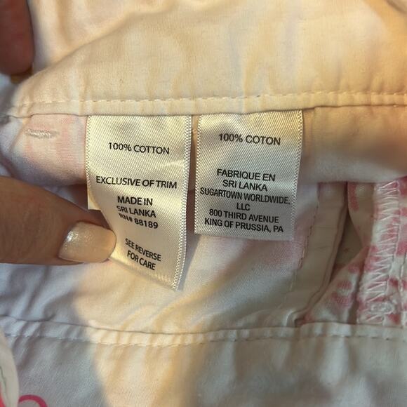Lilly Pulitzer Chipper Bermuda Shorts Get Spotted Pink Print Size 0 - Picture 8 of 10